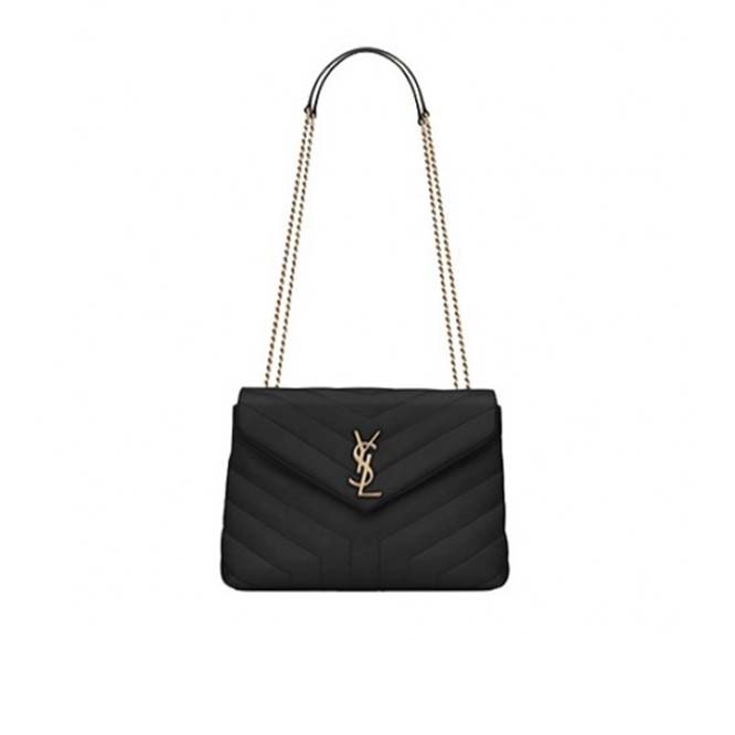 YSL LOULOU TOY BAG IN MATELASSÉ "Y" LEATHER 630951DV7061000 (20cm*14cm*7cm)